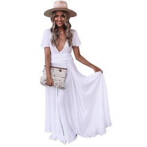 Coven Halo Maxi Dress nwt